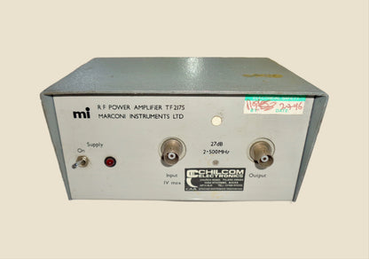 1970s Marconi TF2175 RF Power Amplifier