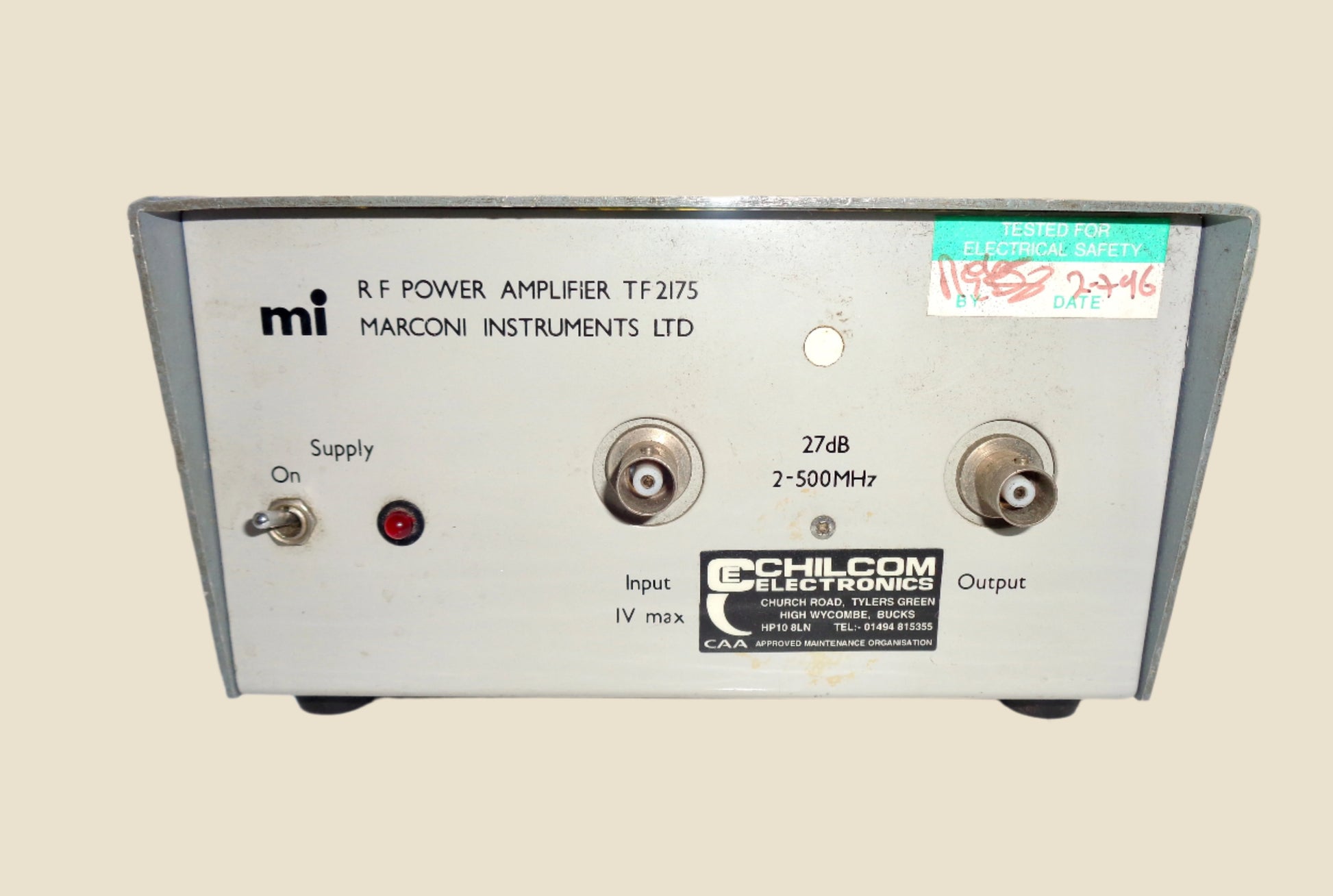 1970s Marconi TF2175 RF Power Amplifier
