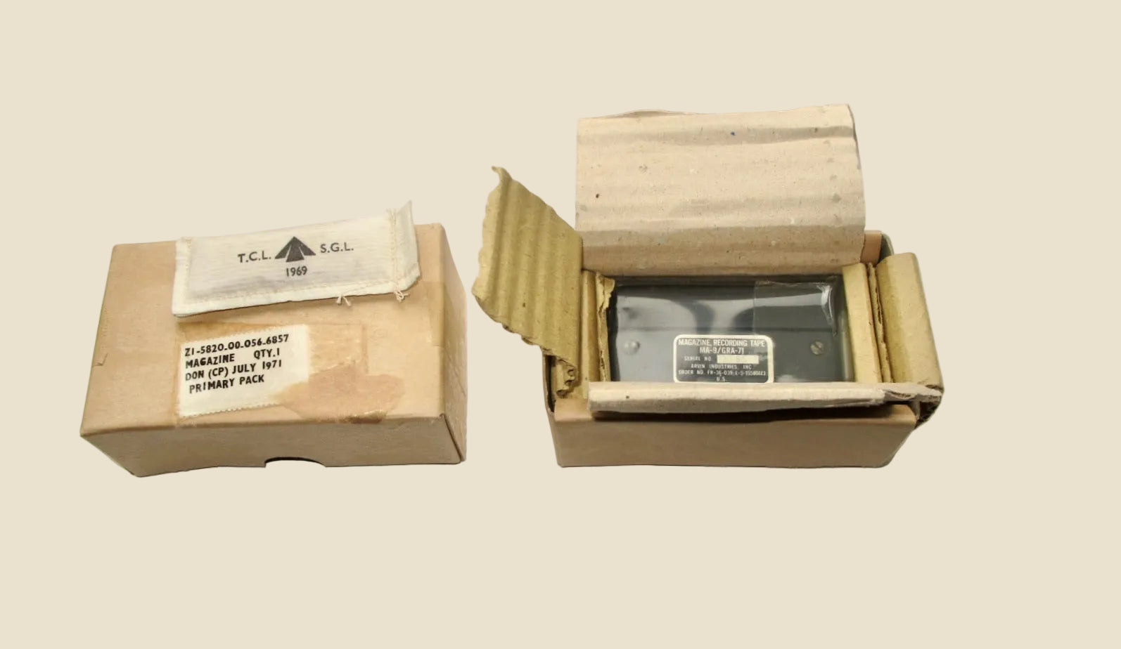 1970s Military Morse Magazine Recording Tape MA9 / GRA71 For An Electromechanical Burst Encoder