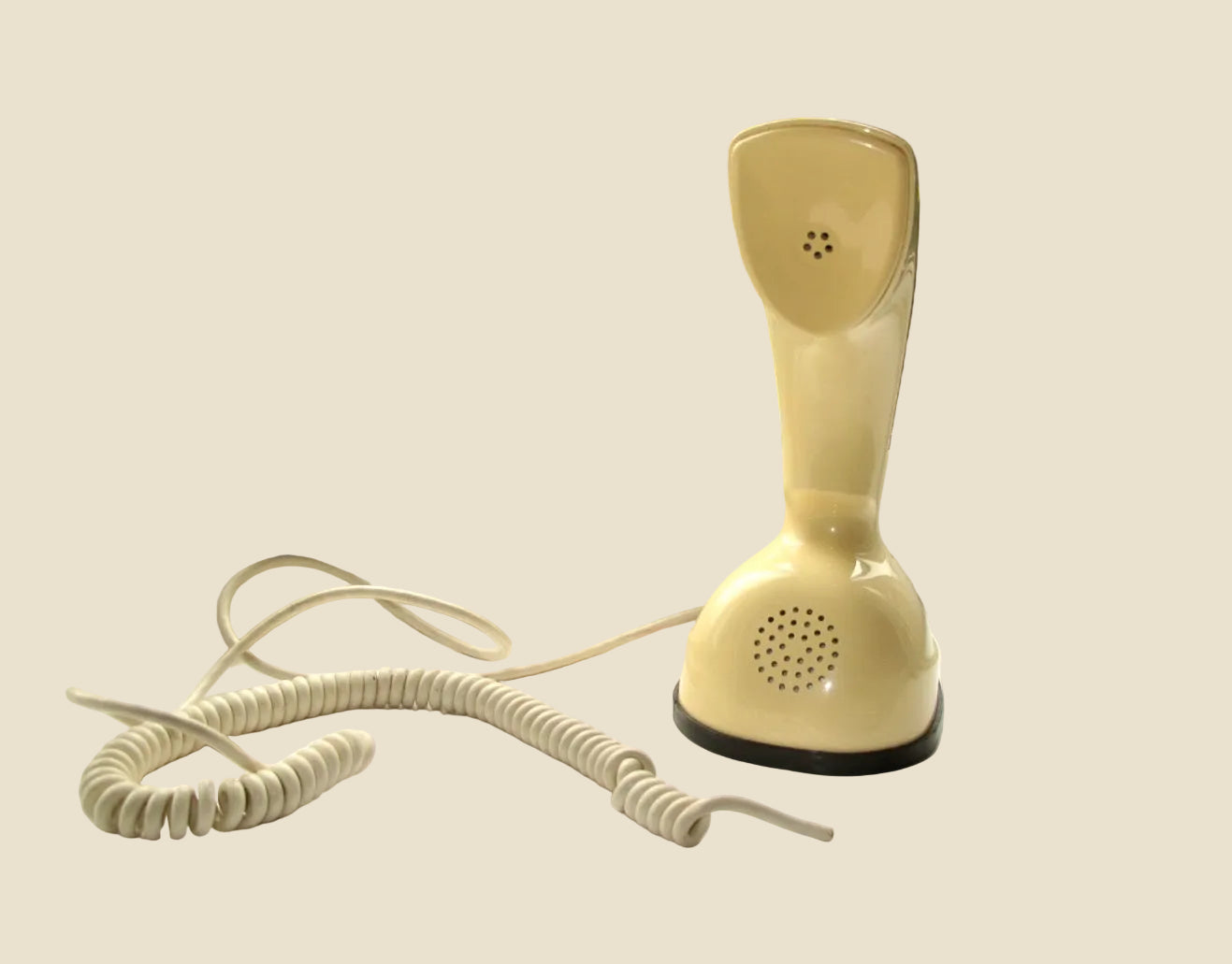 1980s Original White Ericofon 600 Telephone By Ericsson