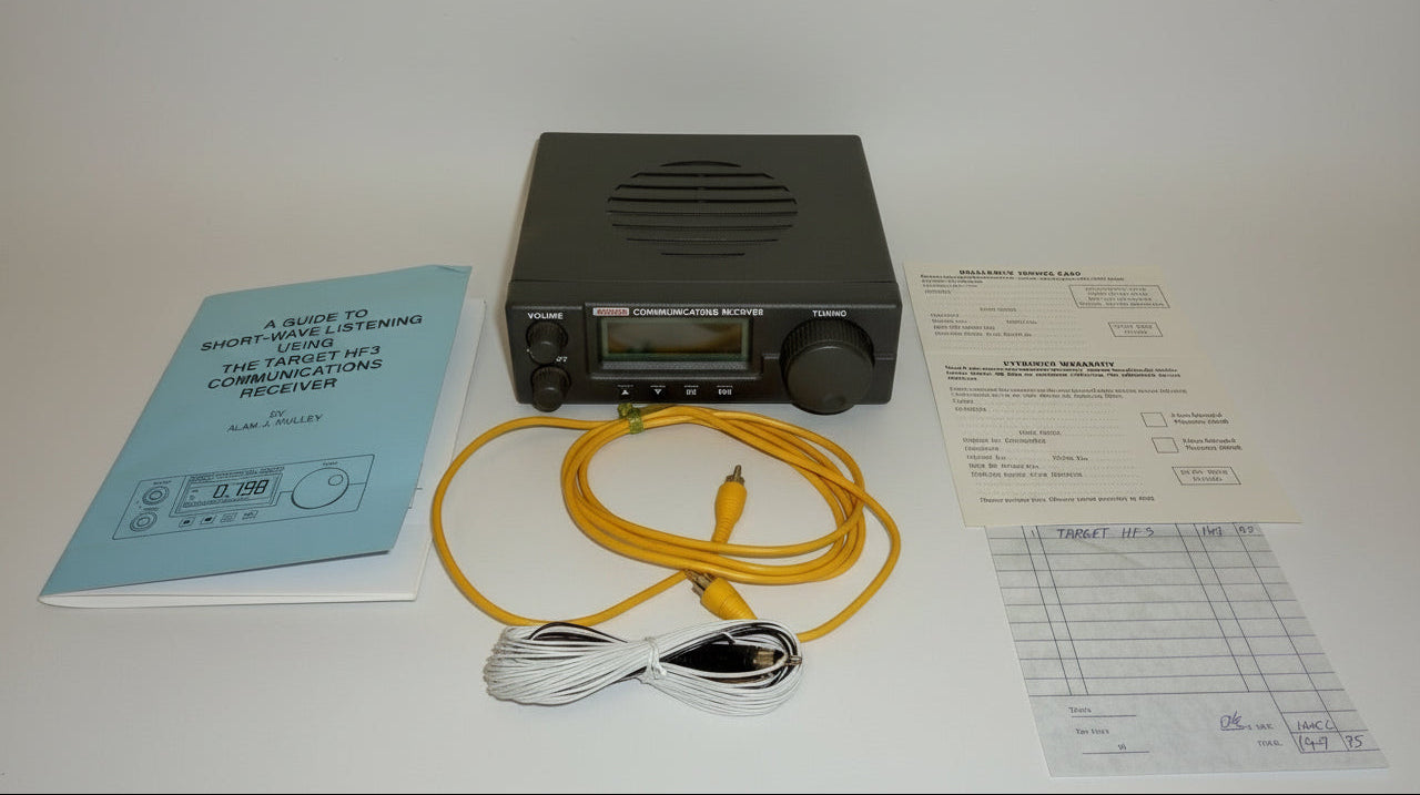 1990s Target HF3 Communication Radio Receiver