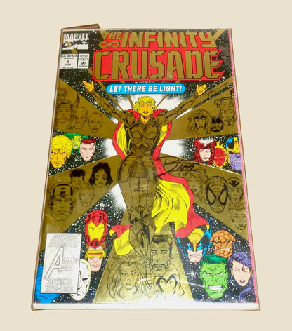 1993 Marvel Comics Infinity Crusade #1 Limited Edition Signed by Ron Lim