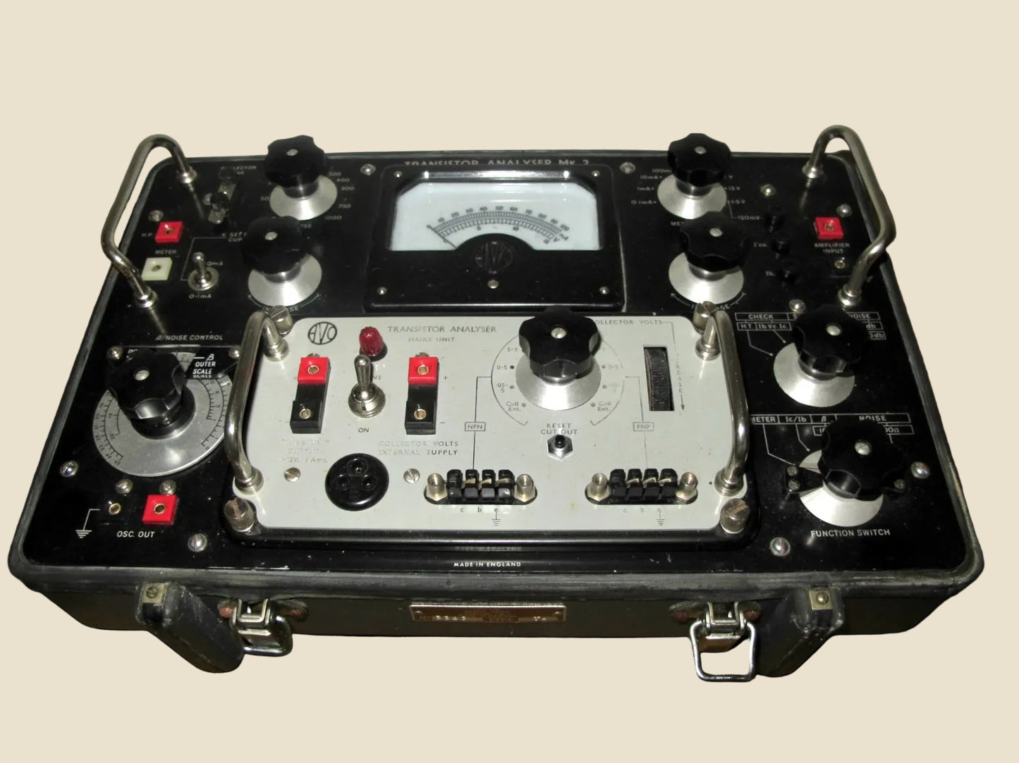 AVO Transistor Analyser MkII / CT446 Portable Test Meter In Working Condition