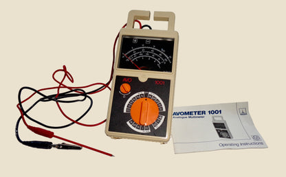 Avometer 1001 Multimeter With Probes In Working Condition