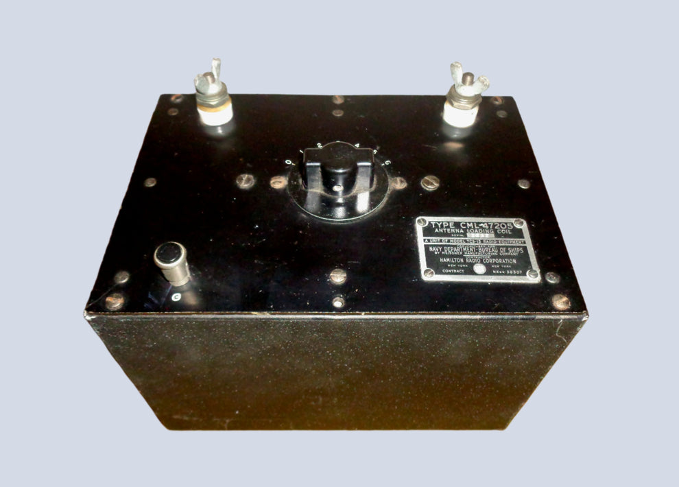 Collins TCS13 US Navy Radio Antenna Loading Coil Type CML 47205 ...