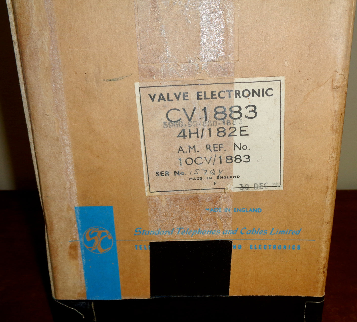 STC 4H/182E Military Transmitting Tetrode Valve CV1883