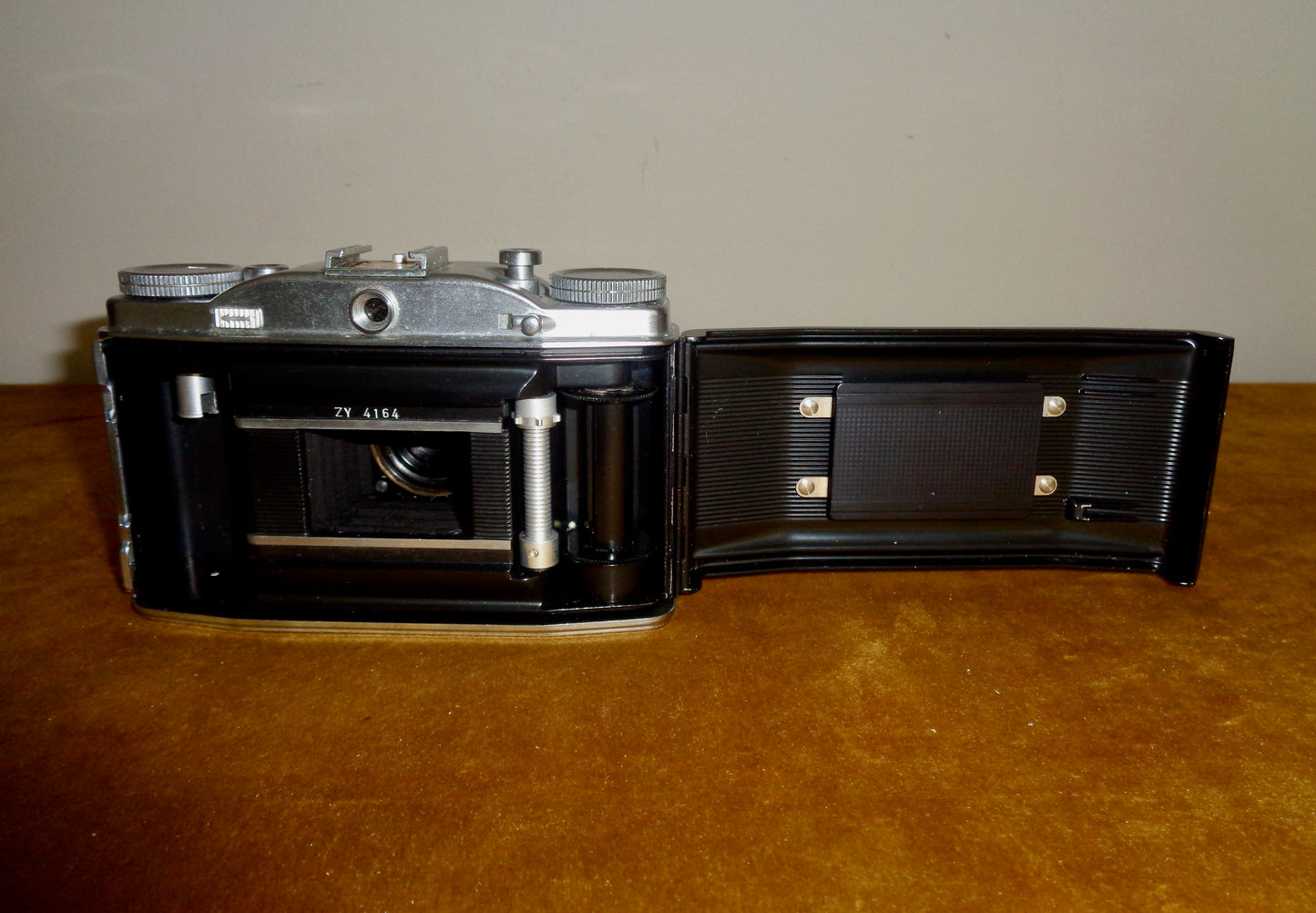 1950s AGFA Solinette II 35mm Folding Camera With Solinar 50mm 1:3.5 Lens And Ever Ready Case