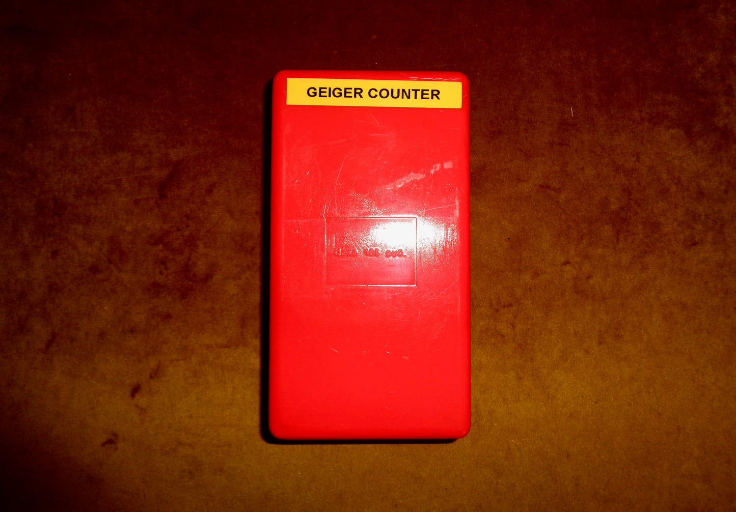 Pre-owned RSKB-104 USSR Geiger Counter In A Red Plastic Box