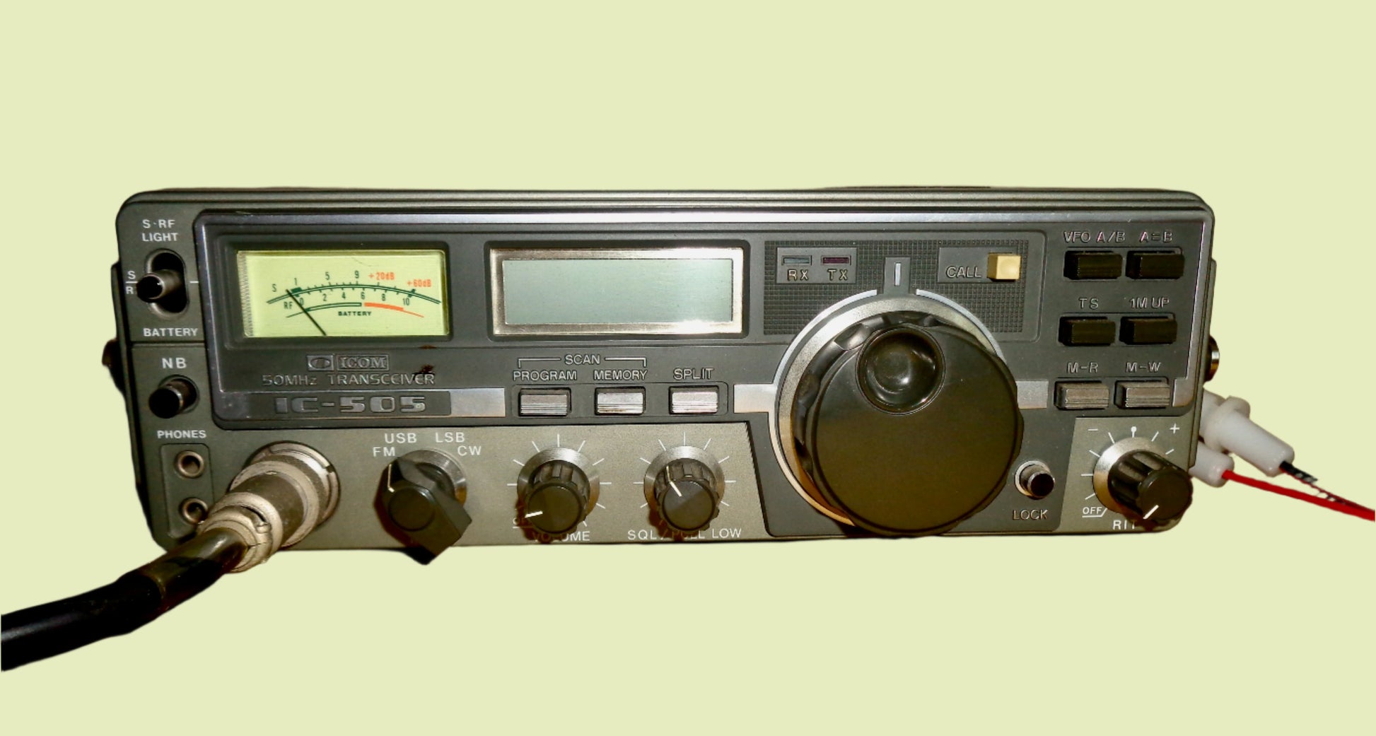 Icom IC-505 6 Metre Portable Multi-mode Transceiver 50-54 MHz In Its Original Box