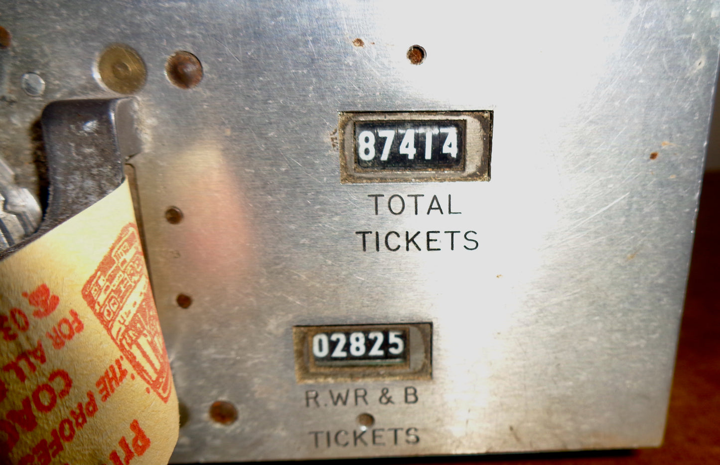 Setright Midland Red West Bus Ticket Machine In Its Original Carry Case With Ticket Roll