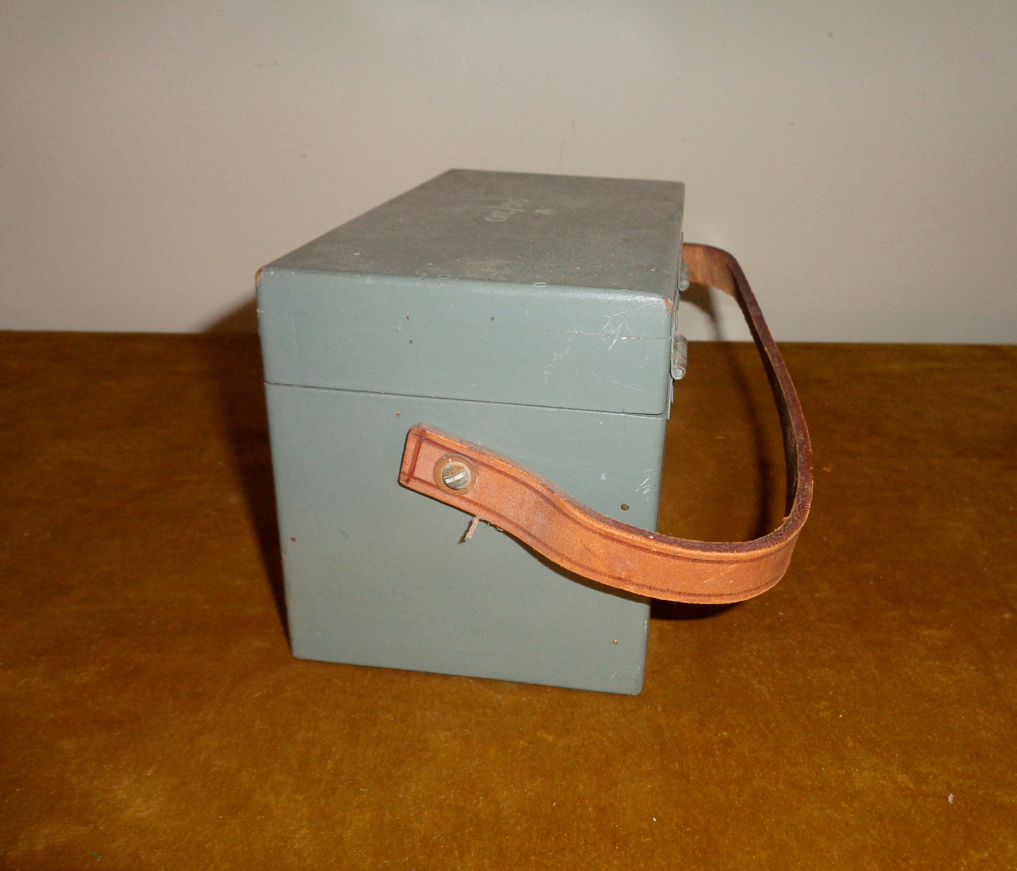 1956 RAF Circuit Testers Wood Storage Box 5G/310 Without Contents