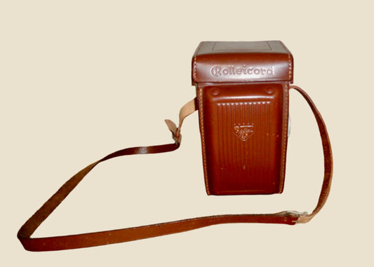 1960s Rolleicord Vb Type 1 Grey Leather 6x6 TLR 120 Roll Film Camera With ER Case. EXC +++ Collectible Quality 96%