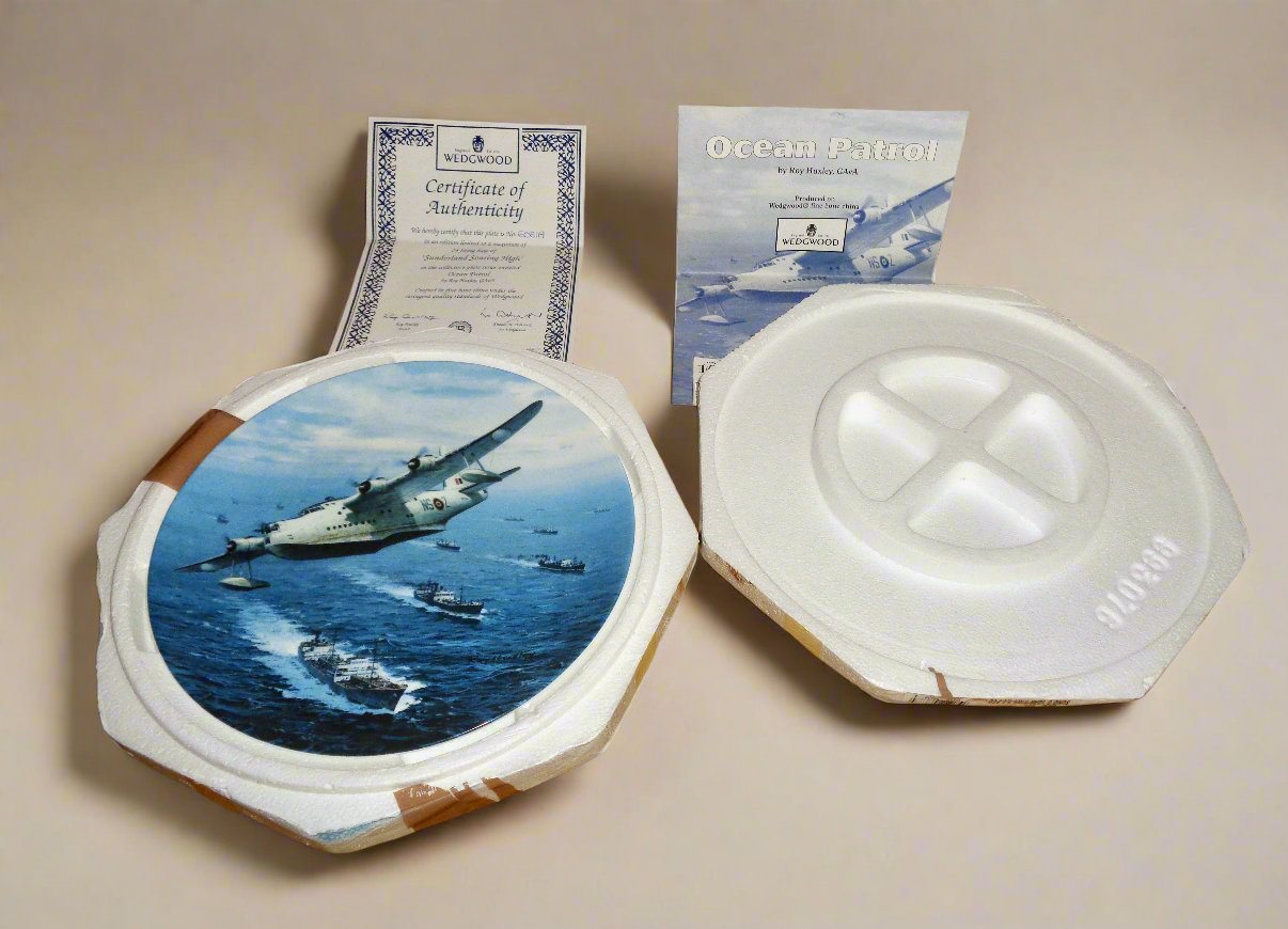 Wedgwood Sunderland Soaring High Commemorative Collector's Plate Number 6061A