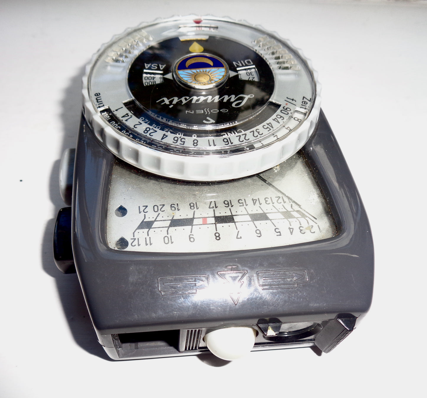 Vintage 1960s Gossen Lunasix Battery Light Exposure Meter