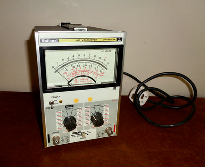 National AC Voltmeter VP9623A 1MHz 2 Channel