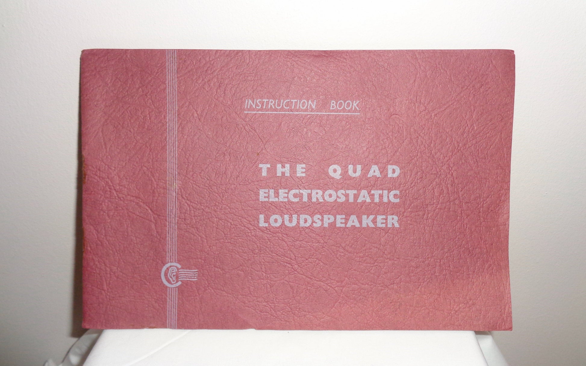 Original The Quad Electrostatic Loudspeaker ESL57 Instruction Book