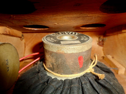 1950s Model 55 Truvox Cabinet Loudspeaker With A Monobolt BX52 Speaker