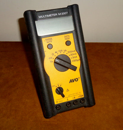 1980s Avo Multimeter M2007 With Probes In Working Condition