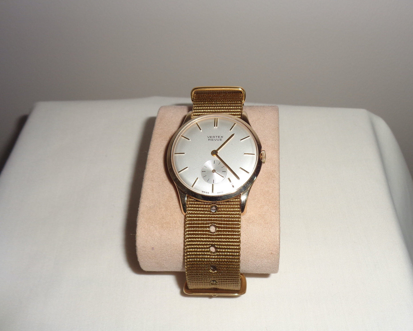1960s Gold Vertex Revue Mechanical Watch