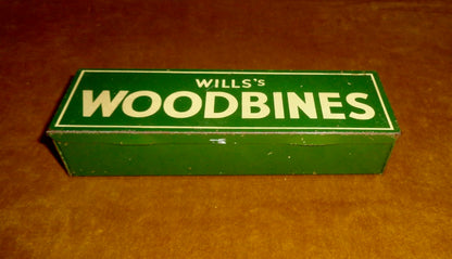 Set of 28 Wills's Woodbine Dominoes Empire Size In Tin Box