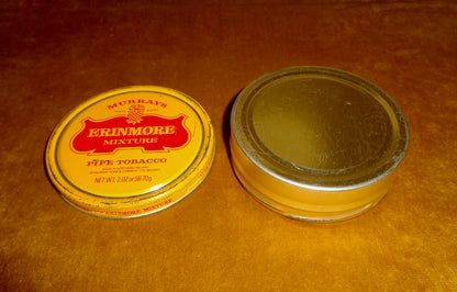 Vintage Murrays Erinmore Mixture Pipe Tobacco Empty Advertising Collector's Tin