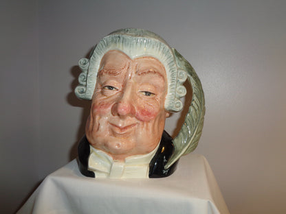 1950s Royal Doulton The Lawyer Character Jug D6498