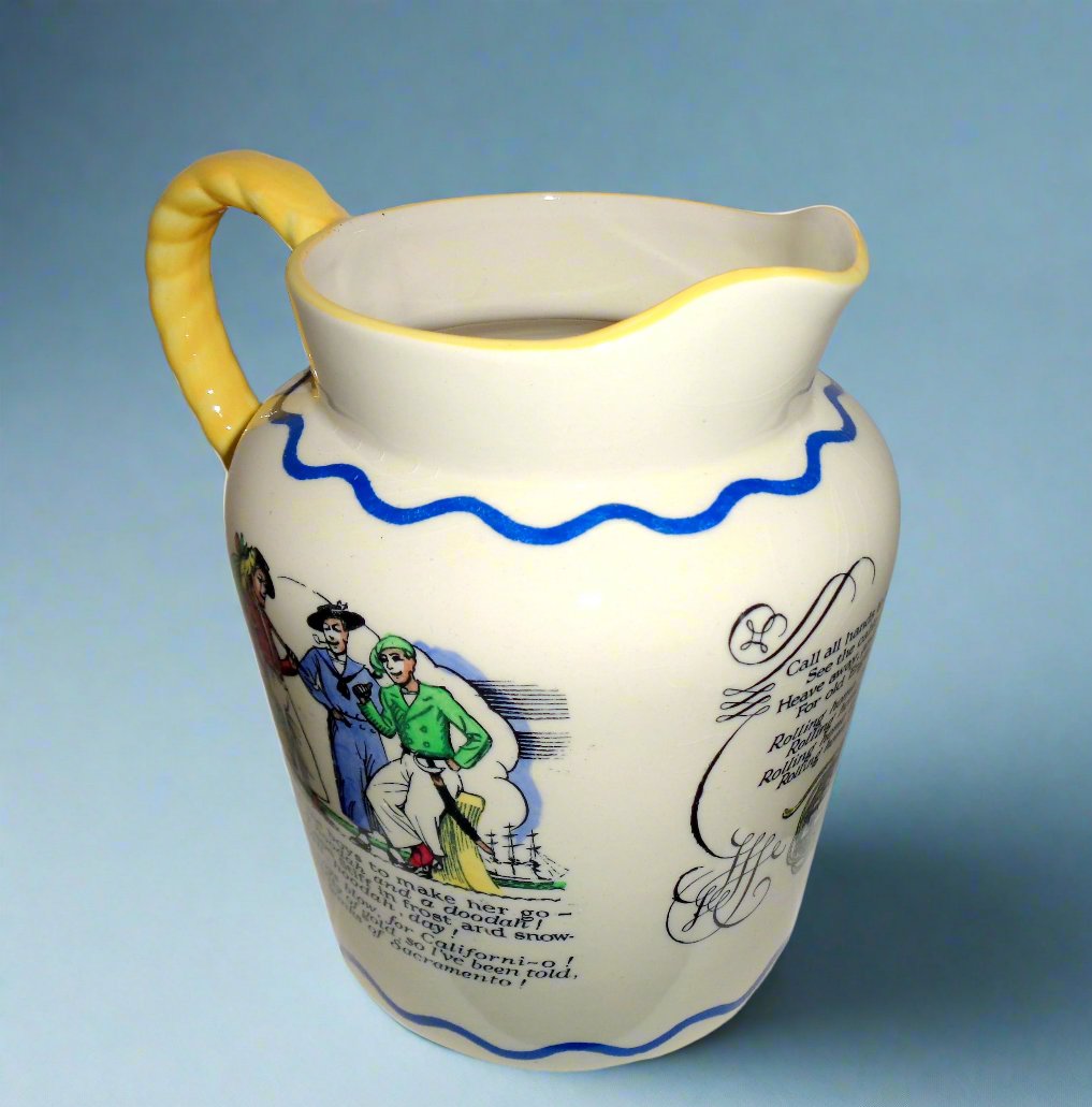 1920s Royal Doulton Nautical Series Sea Shanty Jug