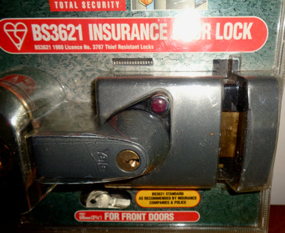 PBS1 Yale BS3621 Insurance 60mm Door Lock. Brand New Old Stock