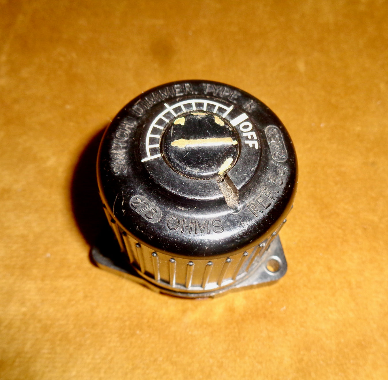 WW2 Warbird Type R Cockpit Light Dimmer Switch 5C/2453 275 Ohms ...
