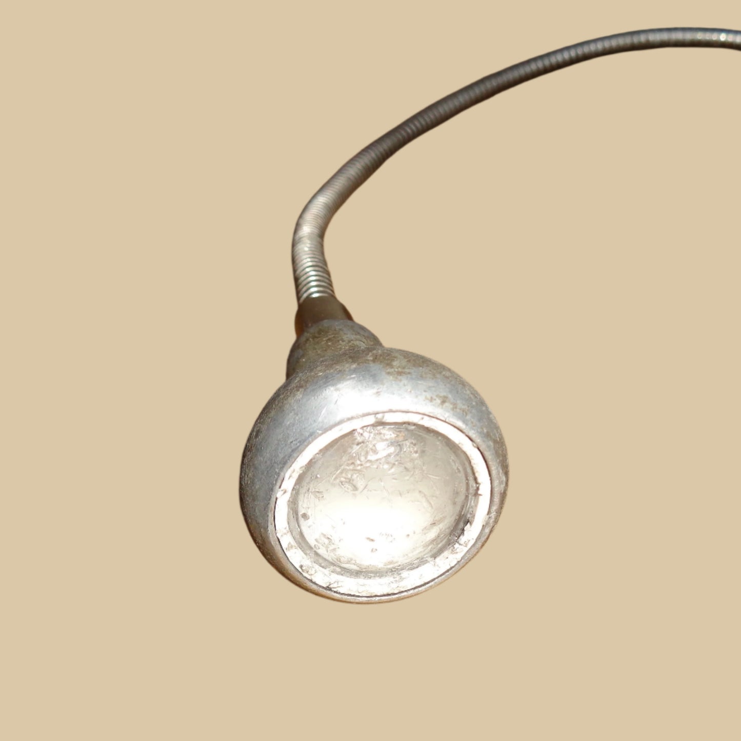 Chrome Flexible / Gooseneck Car Rally Map Navigation Light / Reading Lamp