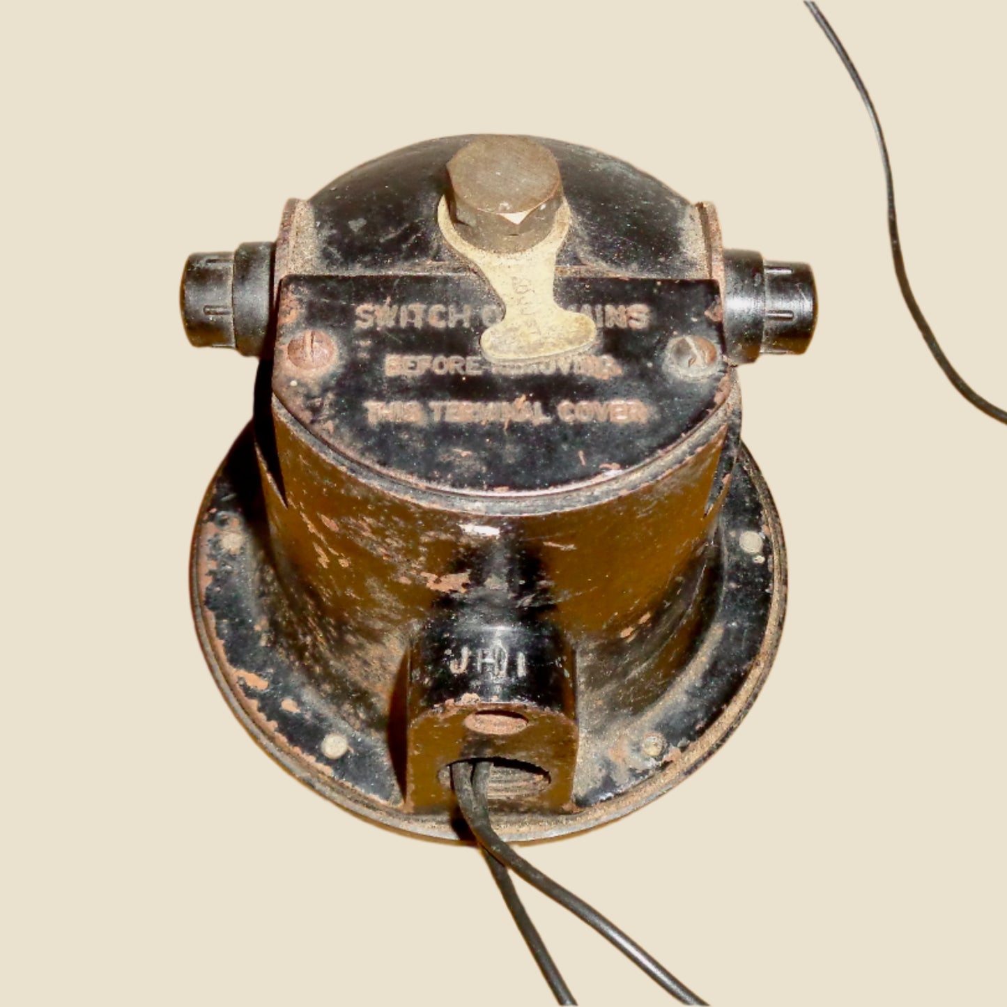 1950s Klaxon Klaxet Industrial Signal Horn 250VAC 50Hz