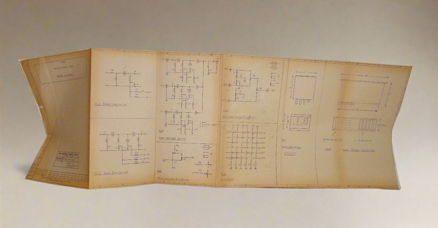 Vintage Technical Notes And Drawings From The Marconi Wireless Telegraph Company Development Division