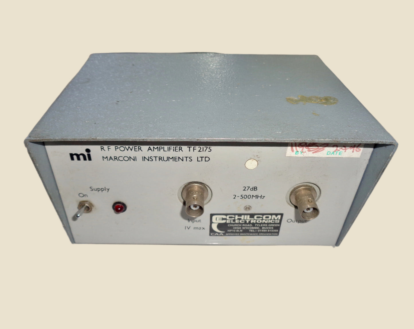 1970s Marconi TF2175 RF Power Amplifier