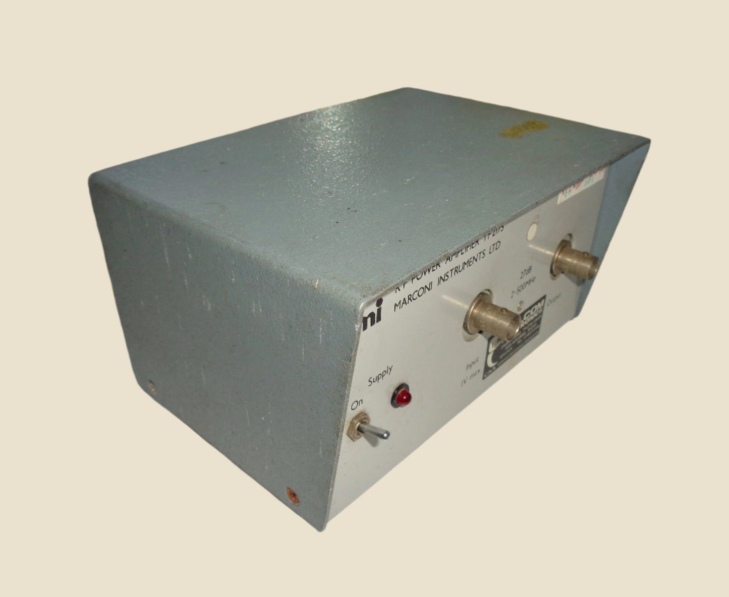 1970s Marconi TF2175 RF Power Amplifier