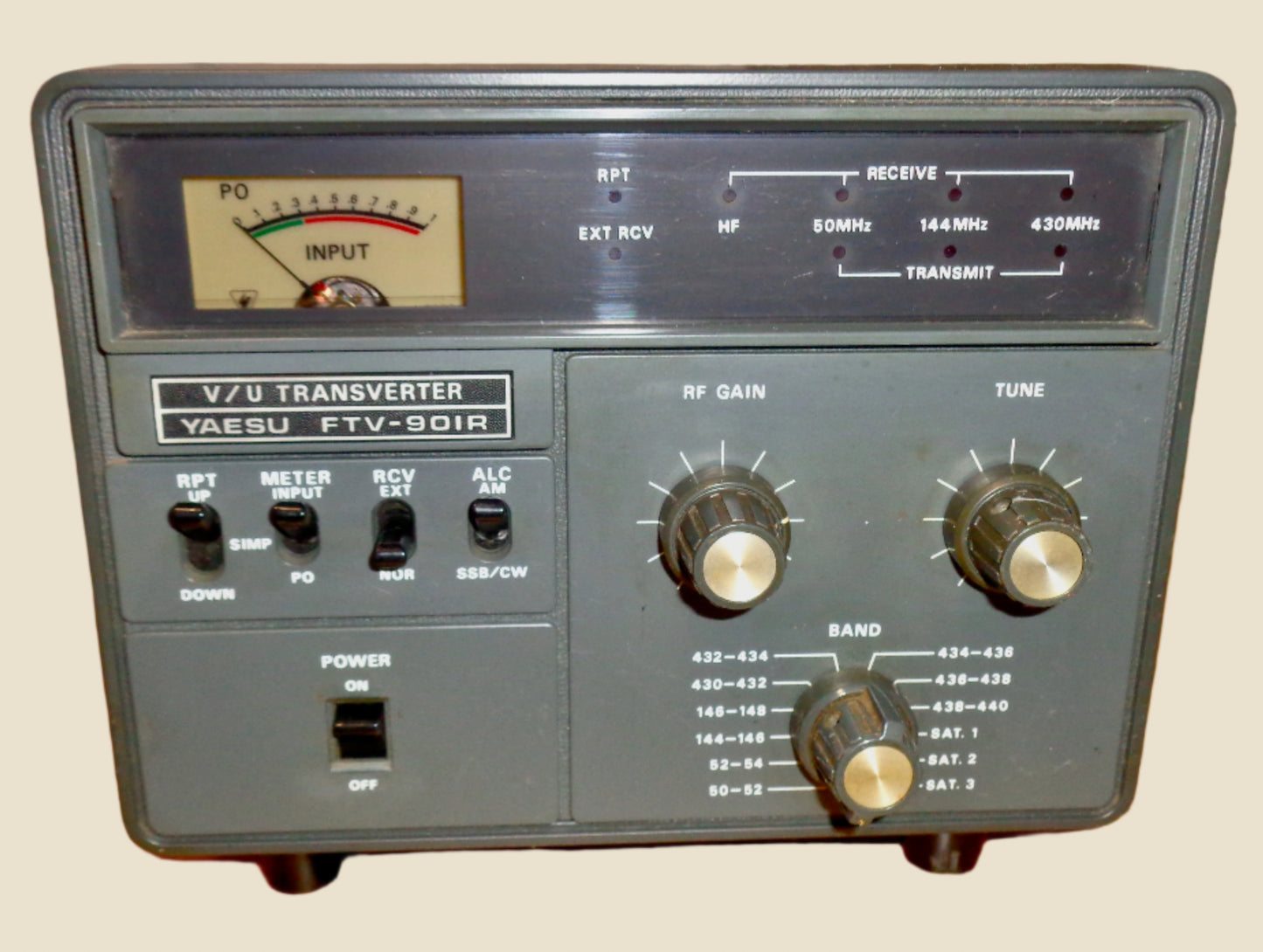 1980s Yaesu FTV-9017R VHF/UHF Transverter