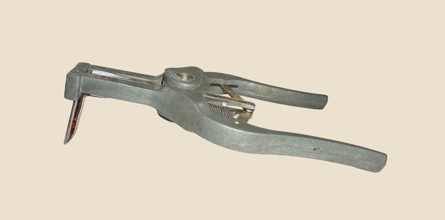 Vintage Hellerman Sleeve Pliers For Binding Insulated Electrical Conductors