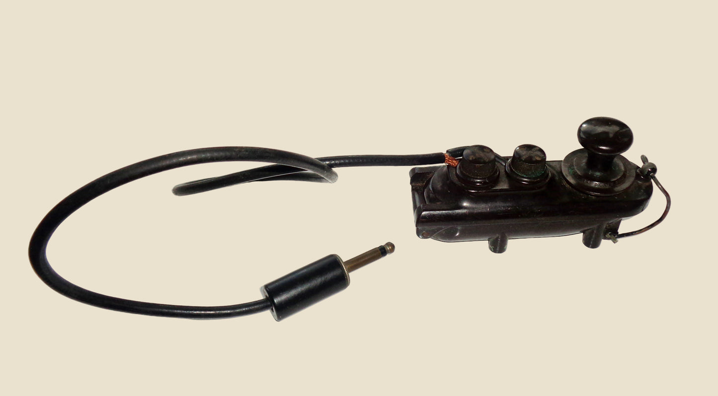 WW2 10F/7741 Type F Bathtub Military Morse Key