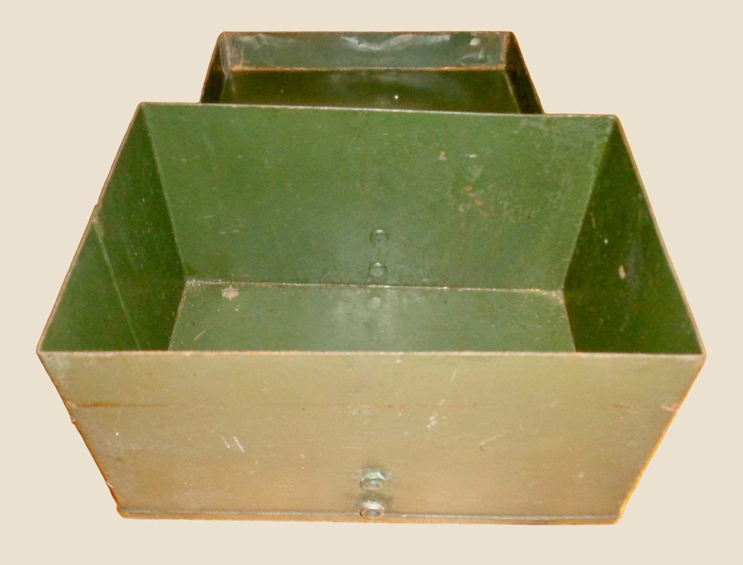 Vintage British Army Ration Tin C18 JES/52