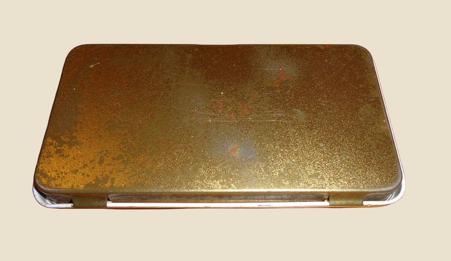 Vintage Grandee Empty 5 Short Panatellas Tin