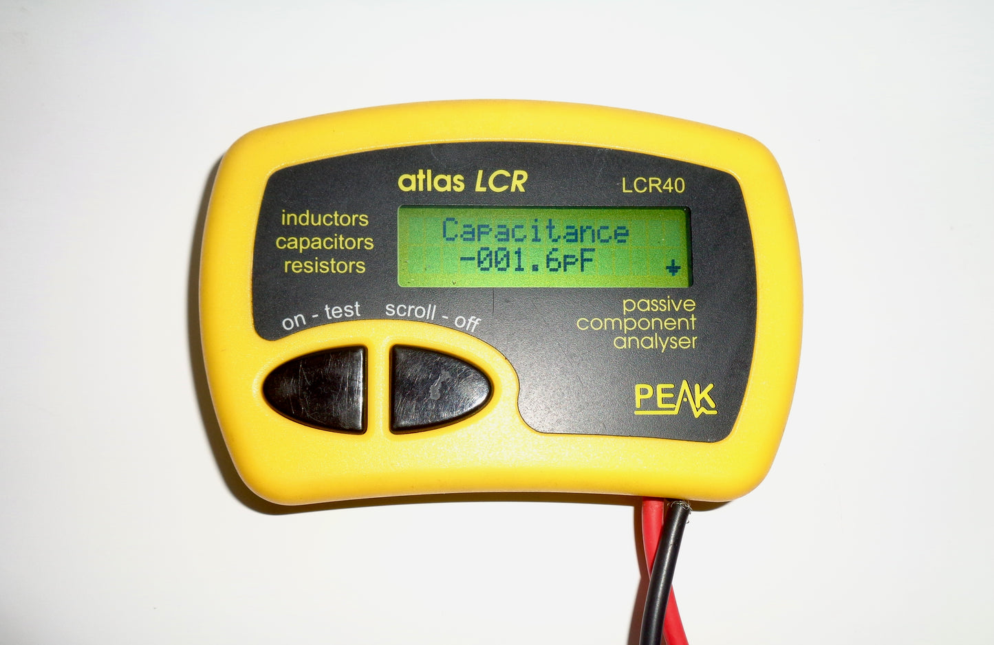 Preowned Atlas LCR40 Passive Component Analyser Made By Peak Electronic Design Ltd