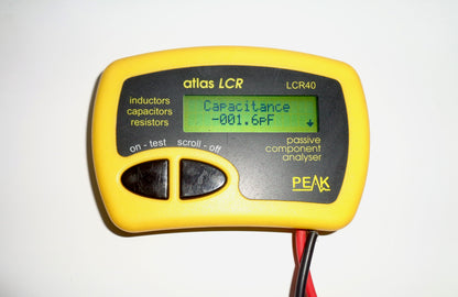 Preowned Atlas LCR40 Passive Component Analyser Made By Peak Electronic Design Ltd