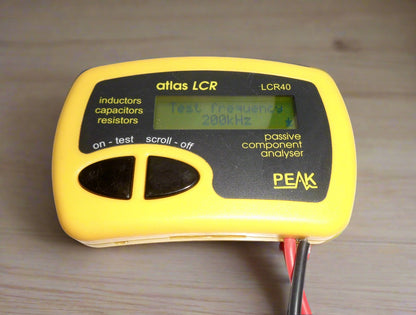 Preowned Atlas LCR40 Passive Component Analyser Made By Peak Electronic Design Ltd