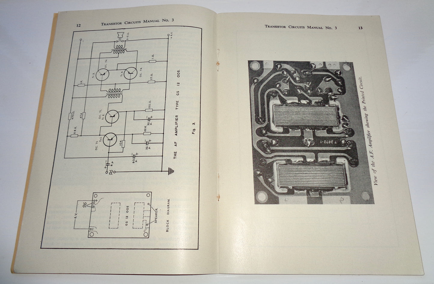 1960 Transistor Circuits Manual No.3 By Clive Sinclair