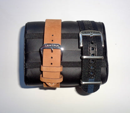 Certina DS PH200M Automatic Diver's Watch With Black Dial And Two Straps