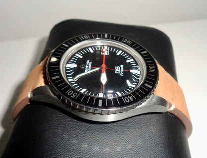 Certina DS PH200M Automatic Diver's Watch With Black Dial And Two Straps