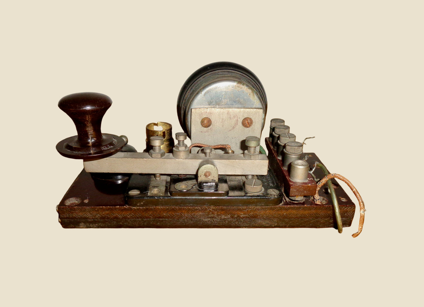 1940s Admiralty Pattern 1271 Buzzer Repeater And Key Unit Group 11 No.2 MK II WT 8 Amp