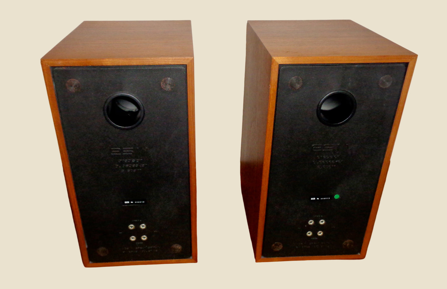 Epos ES11 Speakers Matched Pair With Walnut Veneer