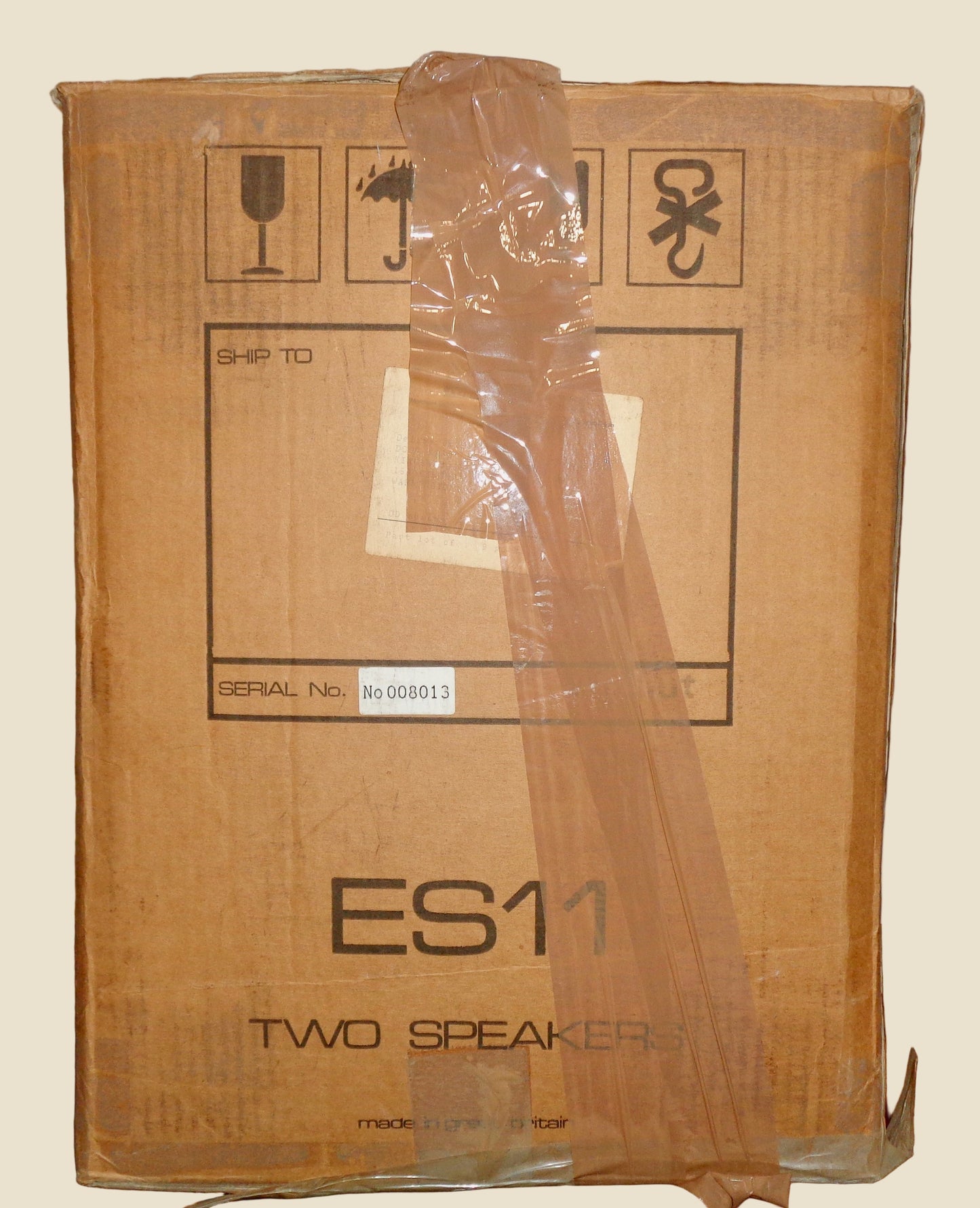 Epos ES11 Speakers Matched Pair With Walnut Veneer