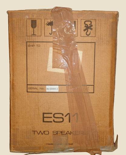 Epos ES11 Speakers Matched Pair With Walnut Veneer