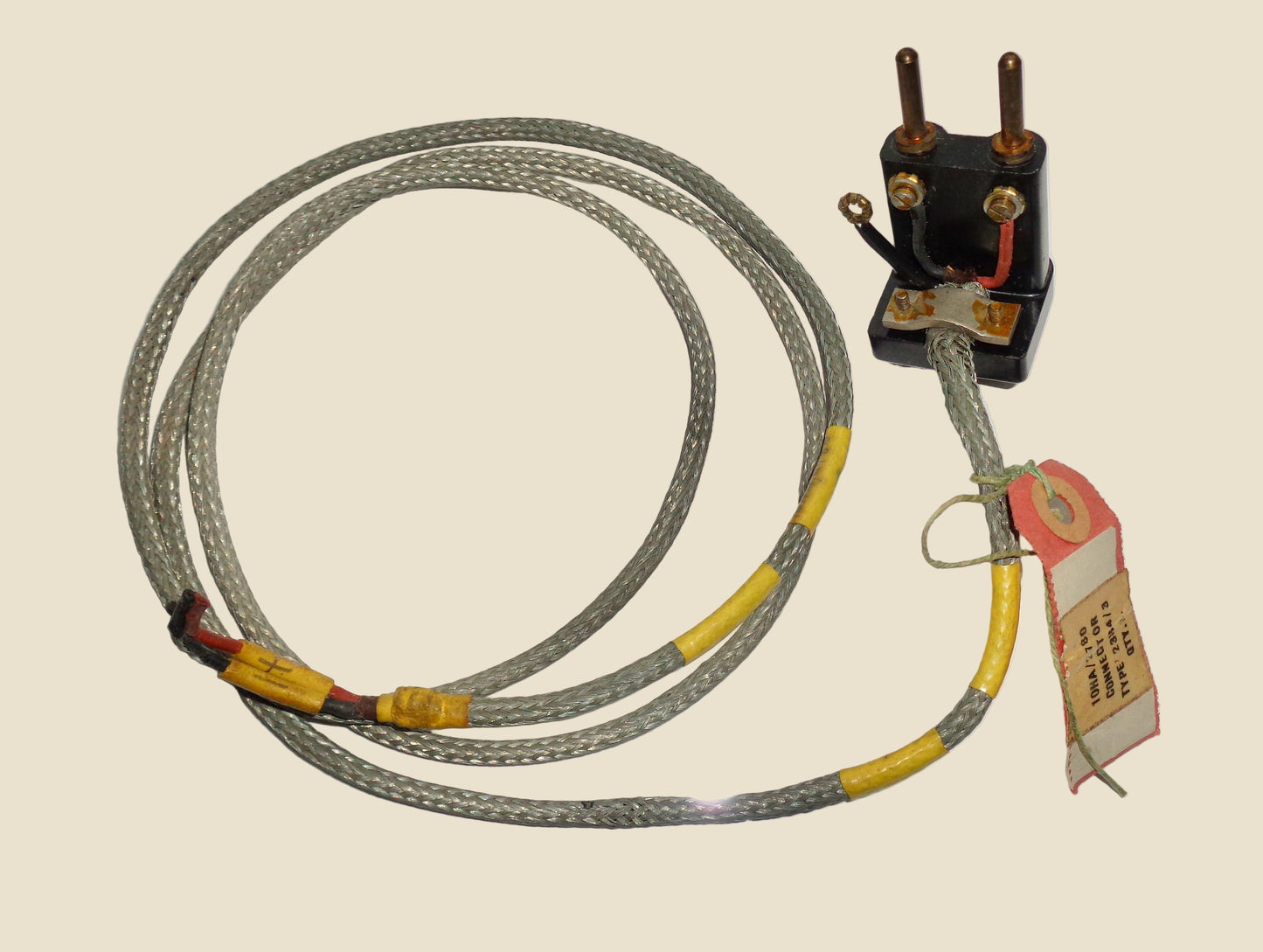 T1154 Radio Type 217 Microphone Plug 10H/451 and Cable 10HA/2780